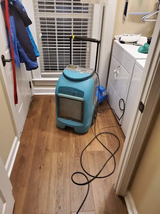 Commercial dehumidifier deployed for Flood Damage Cleanup in Milton-Freewater