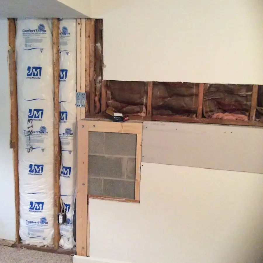 Wall insulation replacement during Odor Removal & Deodorization in Milton-Freewater